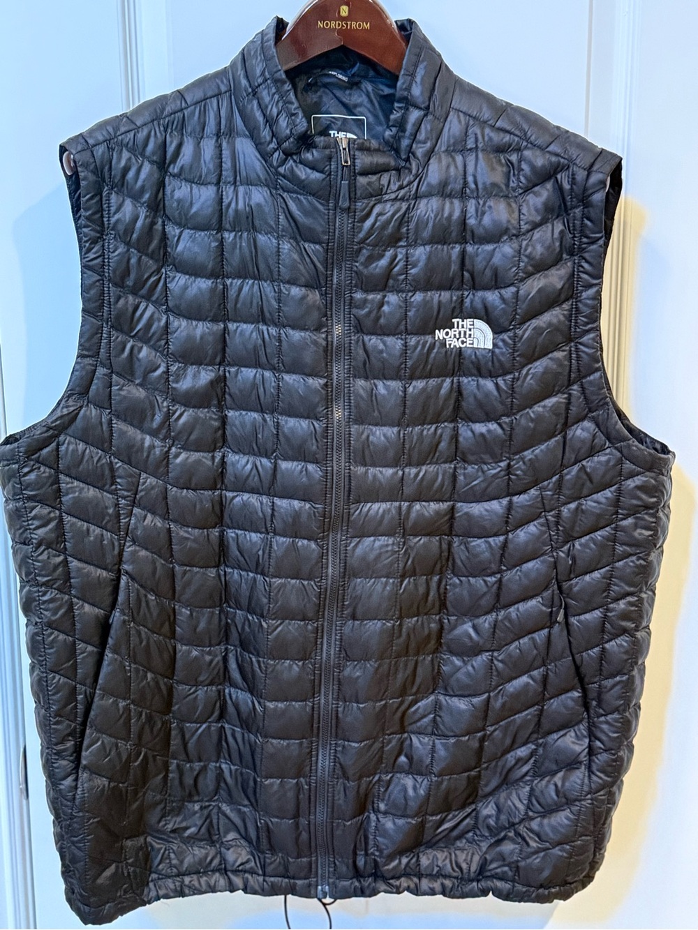 The North Face Men’s Black Quilted Packable Vest